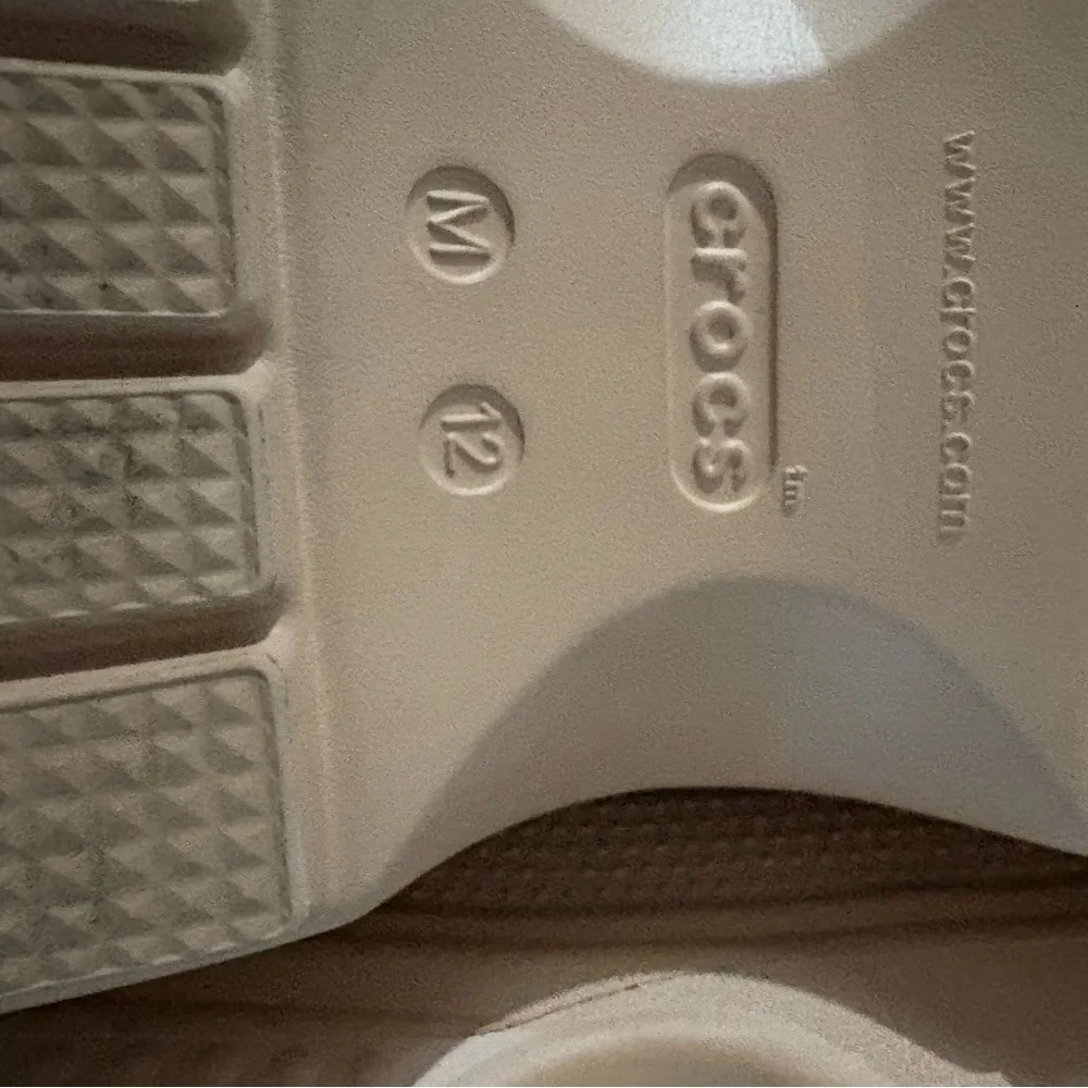 Crocs Stomp Faux Fur Lined Rubber Ankle‎ Boots Tan Men’s Size 12